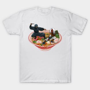 Ninjas on Ramen T-Shirt